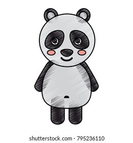 panda cute animal icon image 