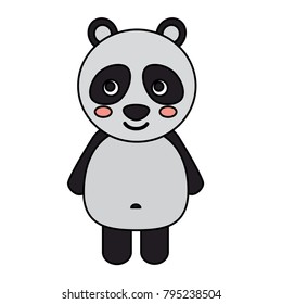 panda cute animal icon image 