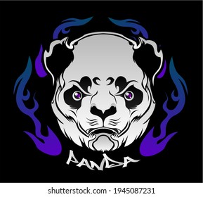 panda design for sukajan is mean japan traditional cloth or t-shirt with digital hand drawn Embroidery Men T-shirts Summer Casual Short Sleeve Hip Hop T Shirt Streetwear logo