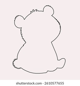 panda design with vector art