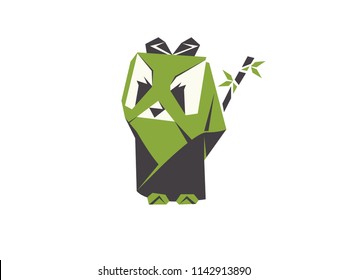 Panda designed in a simple way so it can be used for multiple purposes i.e. logo ,mark ,symbol or icon.