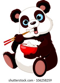 Cute Panda Clipart Hd Stock Images Shutterstock