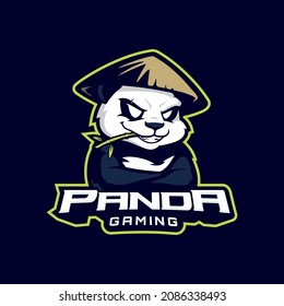 Panda Esport Gaming Mascot Logo Template