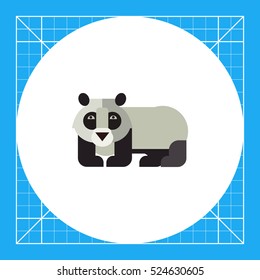 Panda flat icon