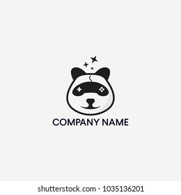 Panda Game logo design