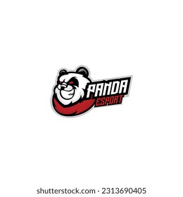 panda gaming logo design esport team