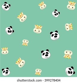 Panda & Giraffes.