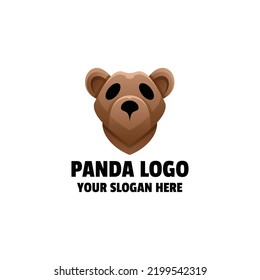 Panda Gradient Colorful Logo Template