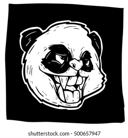 panda handdrawn