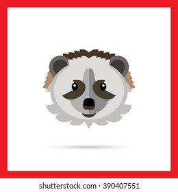 Panda head icon