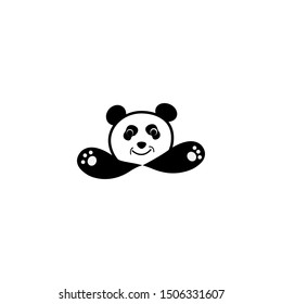 	
panda hug bear logo .mascot teddy background cartoon character doodle illustration vector