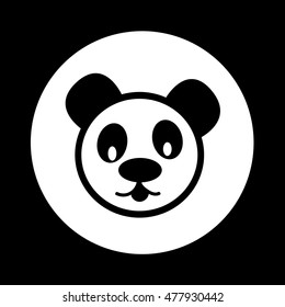 Panda Icon illustration design