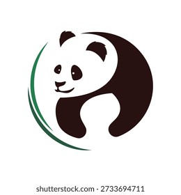 Ilustración de diseño de Imagen de icono de panda