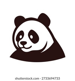 Ilustración de diseño de Imagen de icono de panda