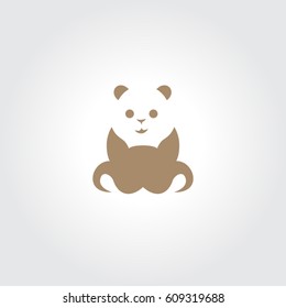 Panda Icon Logo
