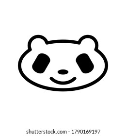 panda icon or logo isolated sign symbol vector illustration - high quality black style vector icons
