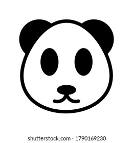 panda icon or logo isolated sign symbol vector illustration - high quality black style vector icons
