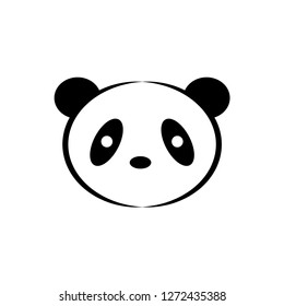 panda icon vector