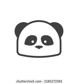 Panda icon vector illustration logo template for many purpose.