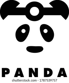 Panda icon. Panda vector logo's