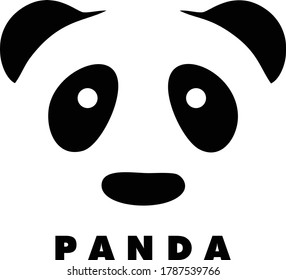 Panda Icon Panda Vector Logos Stock Vector (Royalty Free) 1787539757