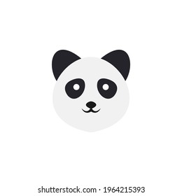 Panda Icon Vector Stock Illustration 