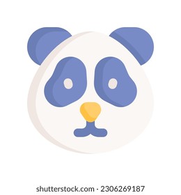 icono de panda para tu diseño de sitio web, logotipo, aplicación, interfaz de usuario.