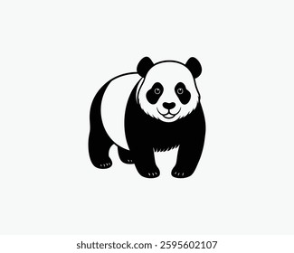 panda Illustration Vector Art Design
