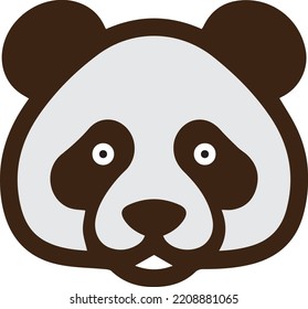 Panda illustration vector design panda