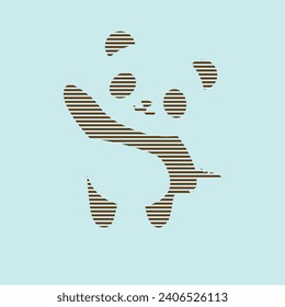 Panda Line Art For You