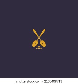 Panda logo concept. Vector Illustrator.
