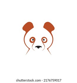 Panda logo design Panda vector