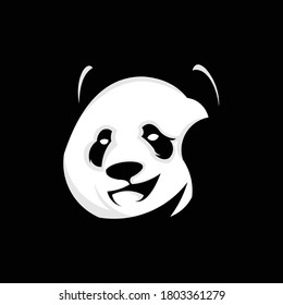 Panda logo design vector illustration