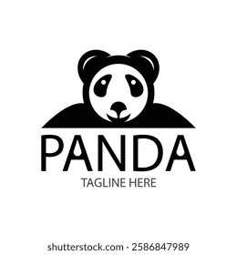 panda logo design vector illustration