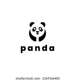 panda logo, icon and vector