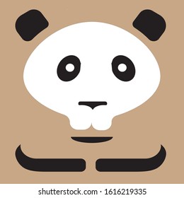 panda logo and symbol creation