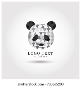 Panda Logo .Symbol & Icon Vector Template.
