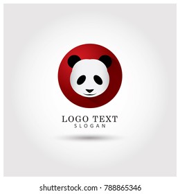 Panda Logo .Symbol & Icon Vector Template.
