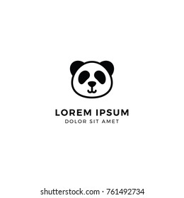 Panda Logo template