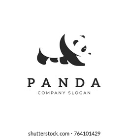 Panda logo template