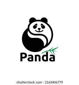 Panda Logo Template Design All About Stock Vector (Royalty Free ...