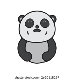 Panda Logo Template Icon Illustration Design