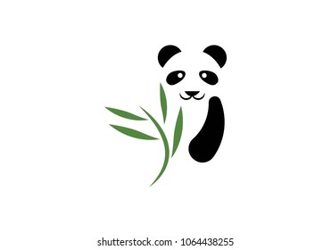 panda logo template vector illustration