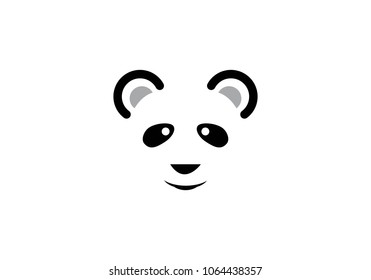 panda logo template vector illustration