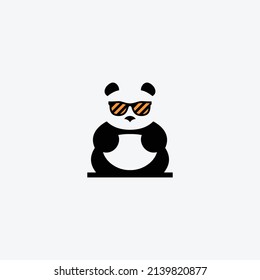 panda logo or panda vector