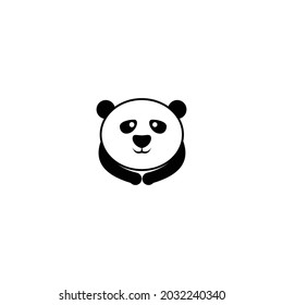 panda logo vector design image