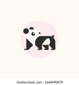 Panda Logo. Vector Panda file Logo eps 10