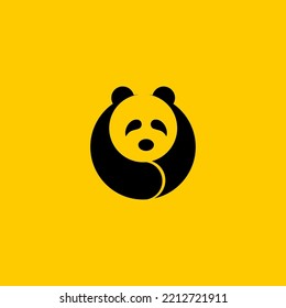 panda logo vector graphic ilustration