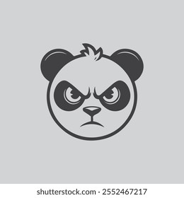 panda logo vector icon illustration, Panda Logo Vector illustration design