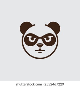 panda logo vector icon illustration, Panda Logo Vector illustration design